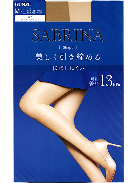 Gunze グンゼ Sabrina サブリナ Shape 美しく引き締める 婦人パンスト Sb4 の格安通販
