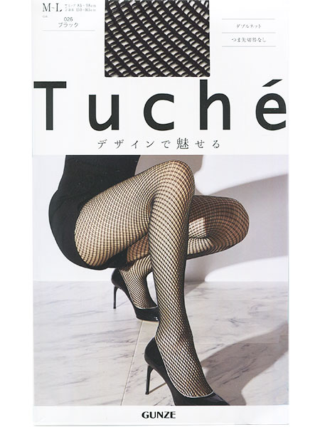 GUNZE(グンゼ)Tuche(トゥシェ) 婦人パンティストッキング ダブルネット TH409Eのメイン画像