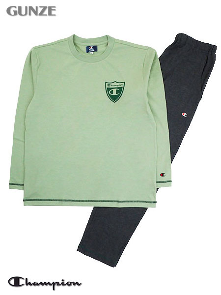 �O���[ Champion(�`�����s�I��)�a�m�����E���p���c�p�W���} ���Ԃ�^�C�v �����Ƀ��S�v�����g OM4006�̃��C���摜