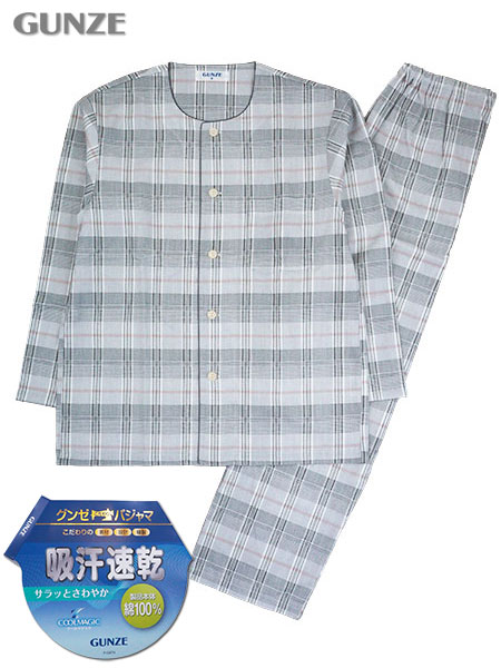 GUNZE(�O���[)�N�[���}�W�b�N �a�m�����E���p���c�p�W���} �݂Ȃ� ��100%�z������ �N���[�v SF2194�̃��C���摜