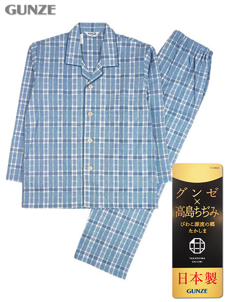 GUNZE(�O���[)�a�m�����E���p���c�p�W���} ���{�� ���������� ��100% �`�F�b�N�� SF2384�̃��C���摜