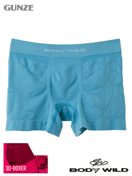 GUNZE(O[)BODYWILD am{NT[u[t(OƂ) 3D-BOXER C BWS862J̃C摜