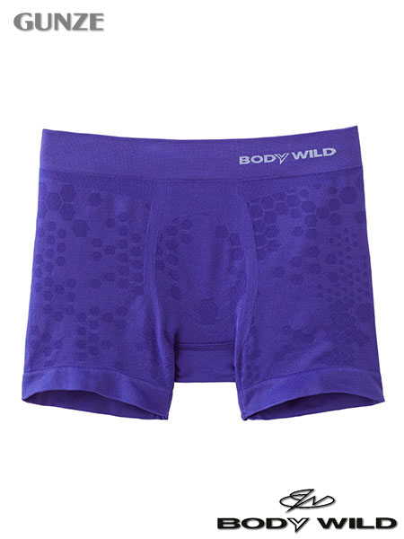 GUNZE(O[)BODYWILD am{NT[u[t(OƂ)3D-BOXER njJJ BWS879J̃C摜