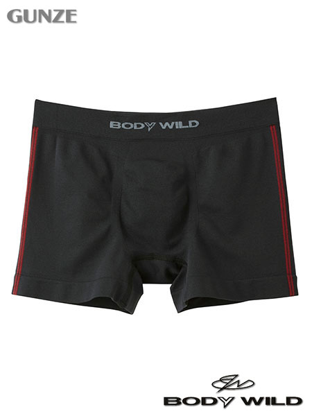 GUNZE(O[)BODYWILD am{NT[u[t(OƂ) 3D-BOXER TChC BWS852J̃C摜