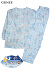 GUNZE(グンゼ)クールマジック 婦人長袖・長パンツパジャマ 綿100% 吸汗速乾 楊柳の詳細画面へ