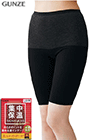 GUNZE(グンゼ)HOTMAGIC(ホットマジック)集中保温 婦人5分丈ボトム 日本製
