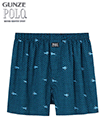 GUNZE(グンゼ)POLO(ポロ)紳士トランクス(前あき) 水玉&馬の詳細画面へ