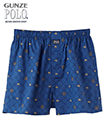GUNZE(グンゼ)POLO(ポロ)紳士トランクス(前あき)マレットのチェック柄の詳細画面へ