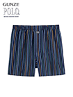 GUNZE(グンゼ)POLO(ポロ)紳士トランクス(前あき) ストライプ柄の詳細画面へ