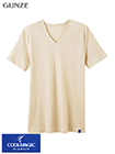 GUNZE(グンゼ)クールマジック 紳士VネックTシャツ 汗ベタ解消 鹿の子素材の詳細画面へ