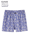 GUNZE(グンゼ)POLO(ポロ)紳士トランクス(前あき) 植物柄の詳細画面へ