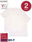 GUNZE(グンゼ)YG 紳士VネックTシャツ 2枚セットの詳細画面へ