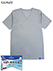 GUNZE(グンゼ)クールマジック 紳士VネックTシャツ 100%天然冷感 日本製 MCA515H