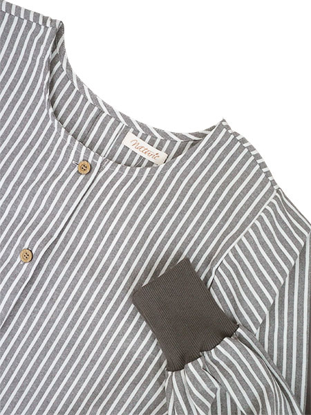 naturic �w�l�^�u���G�O�����X���b�N �X�g���C�v�� cotton100% �������u 36005�̏ڍ׉摜�Q