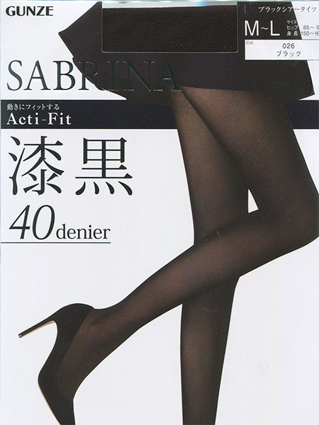 GUNZE(O[)SABRINA(Tui)wl^Cc  Acti-Fit 40fj[ SB770̏ڍ׉摜Q