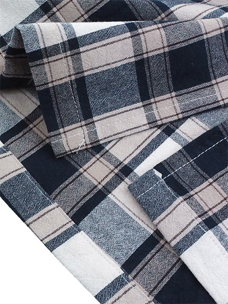 naturic �w�l���B�� �����O�� cotton100% �`�F�b�N�� ���J�� 26014�̏ڍ׉摜�R