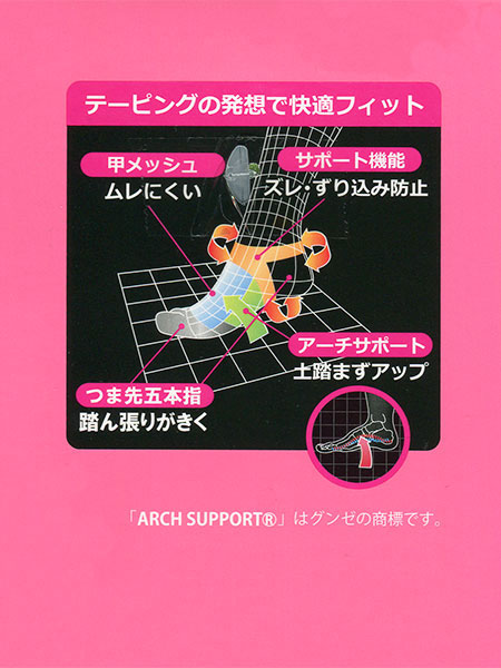 GUNZE(O[)ACTIVE STYLE wl5{wV[g\bNX A[`T|[g STK504̏ڍ׉摜R